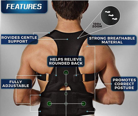 Posture Corrector Belt – Relieve Back Pain & Improve Posture Naturally
