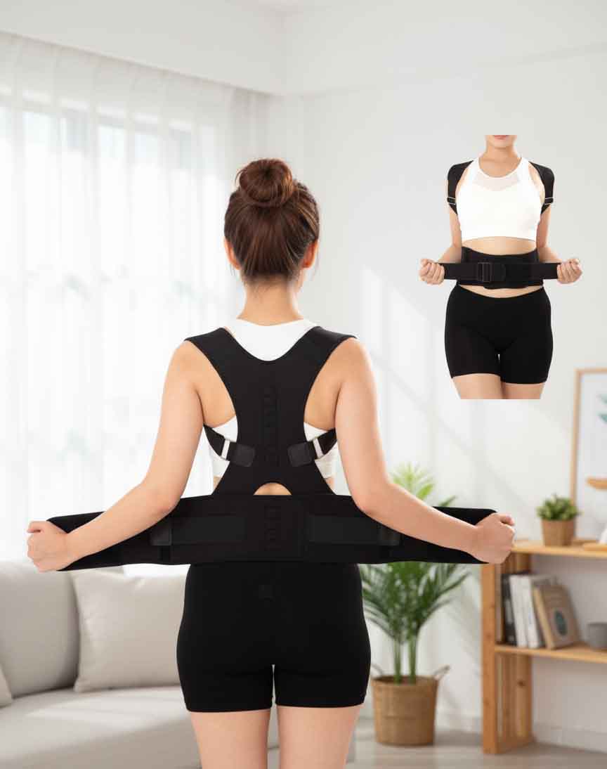 Posture Corrector Belt – Relieve Back Pain & Improve Posture Naturally