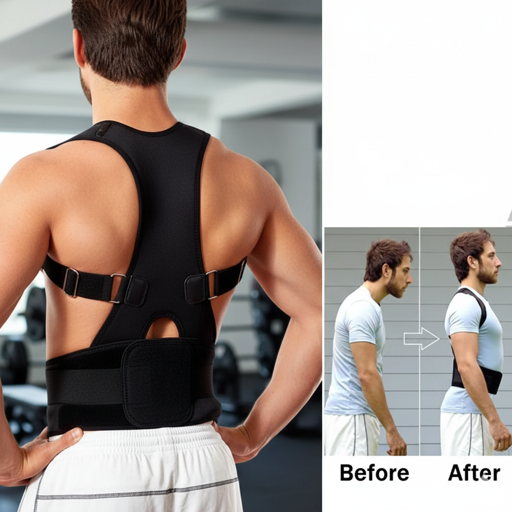 Posture Corrector Belt – Relieve Back Pain & Improve Posture Naturally